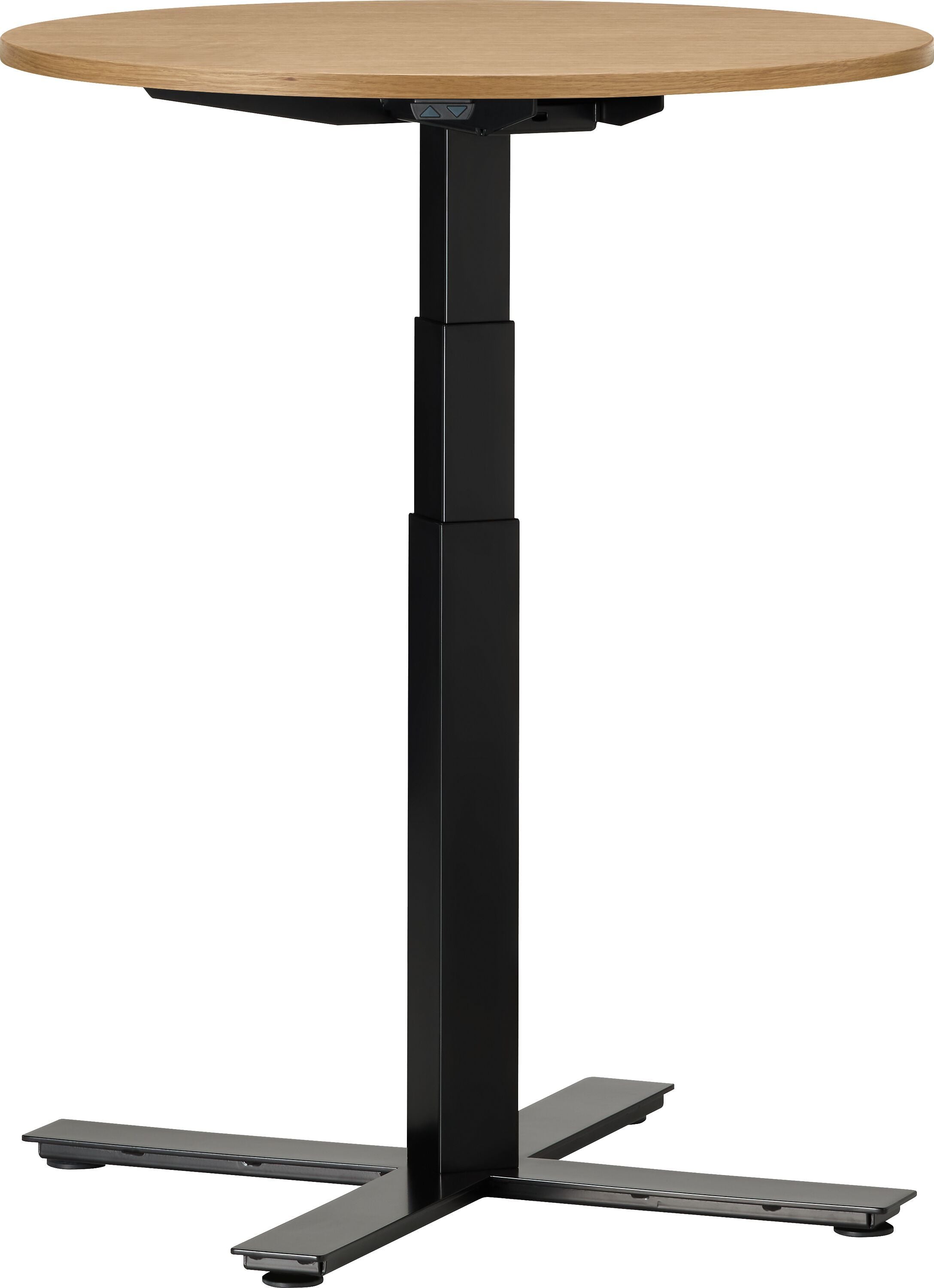 FLEXCUBE Besprechungstisch höhenverstellbar - Eiche / H: 62.5 cm