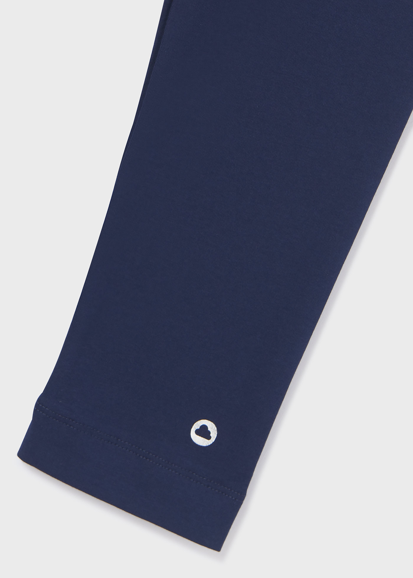 Leggings piratas de algodão sustentável para meninas