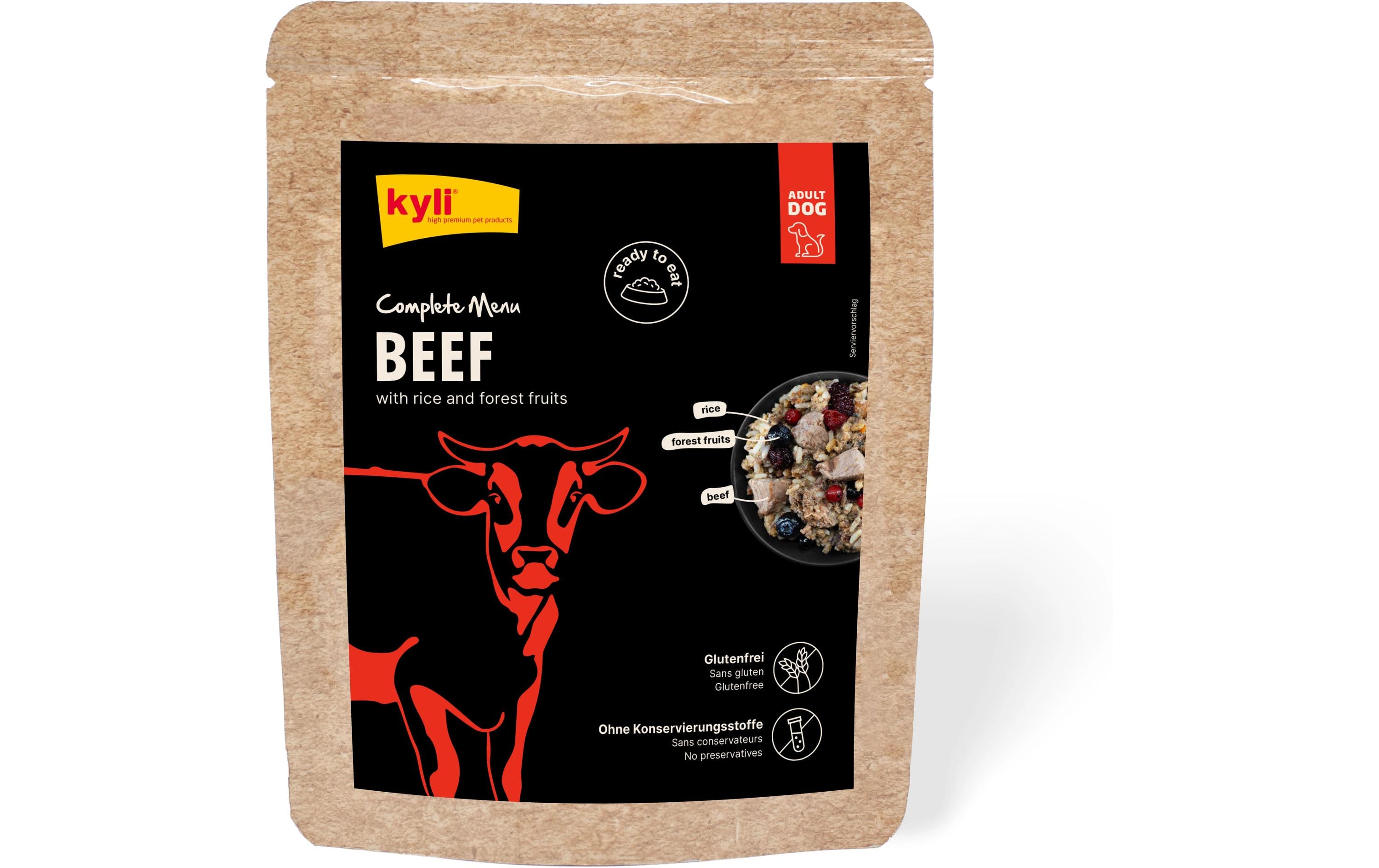 Nassfutter Complete Menu Beef, 300 gAlleinfuttermittel für ausgewachsene Hunde