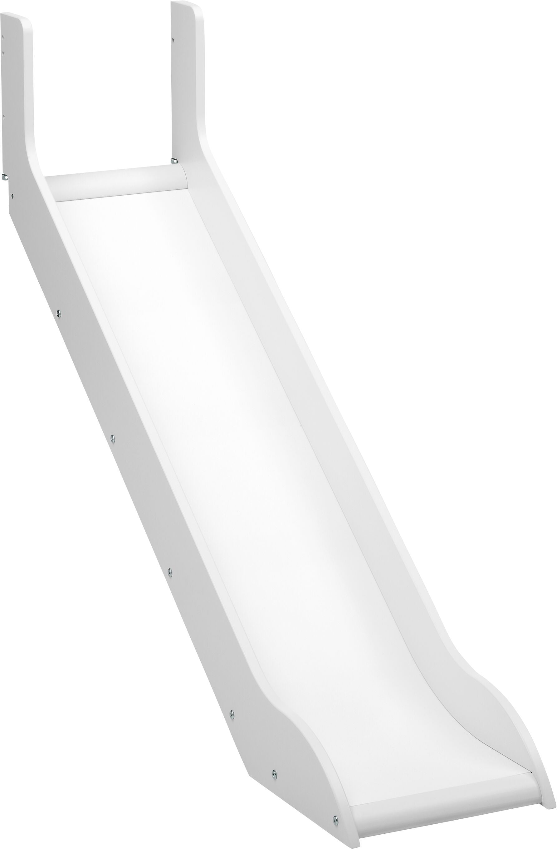 Flexa WHITE Rutschbahn Halbhochbett - Weiss