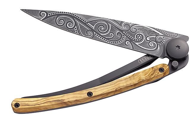 DEEJO - COUTEAU PACIFIQUE TATOO BLACK 37 G