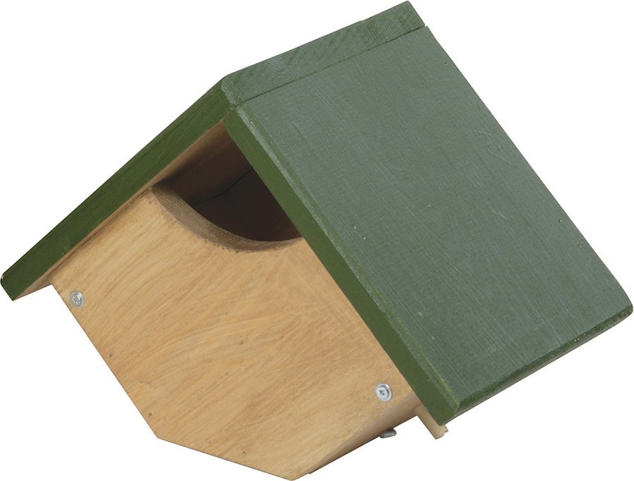 CJ Wildlife nestkast Boston groen / naturel 18 x 26 x 20,3 cm