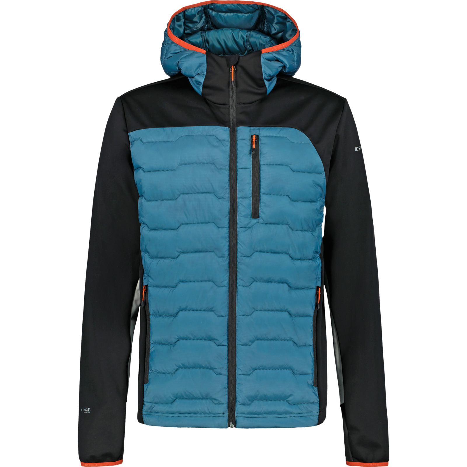 Icepeak Herren-Hybridjacke Byhalia türkis, 48