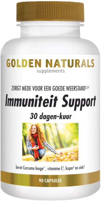 Golden Naturals Immuniteit Support 90 capsules