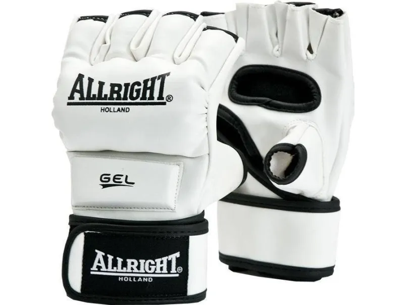 Allright MMA PRO PU handsker r.XL hvid