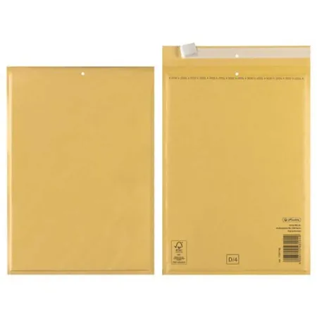 Herlitz Luftpolstertasche D 20x27 cm haftklebend braun FSC Mix 3er Packung