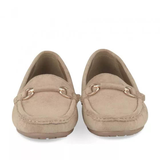 Mocassins BEIGE VIA DONNA