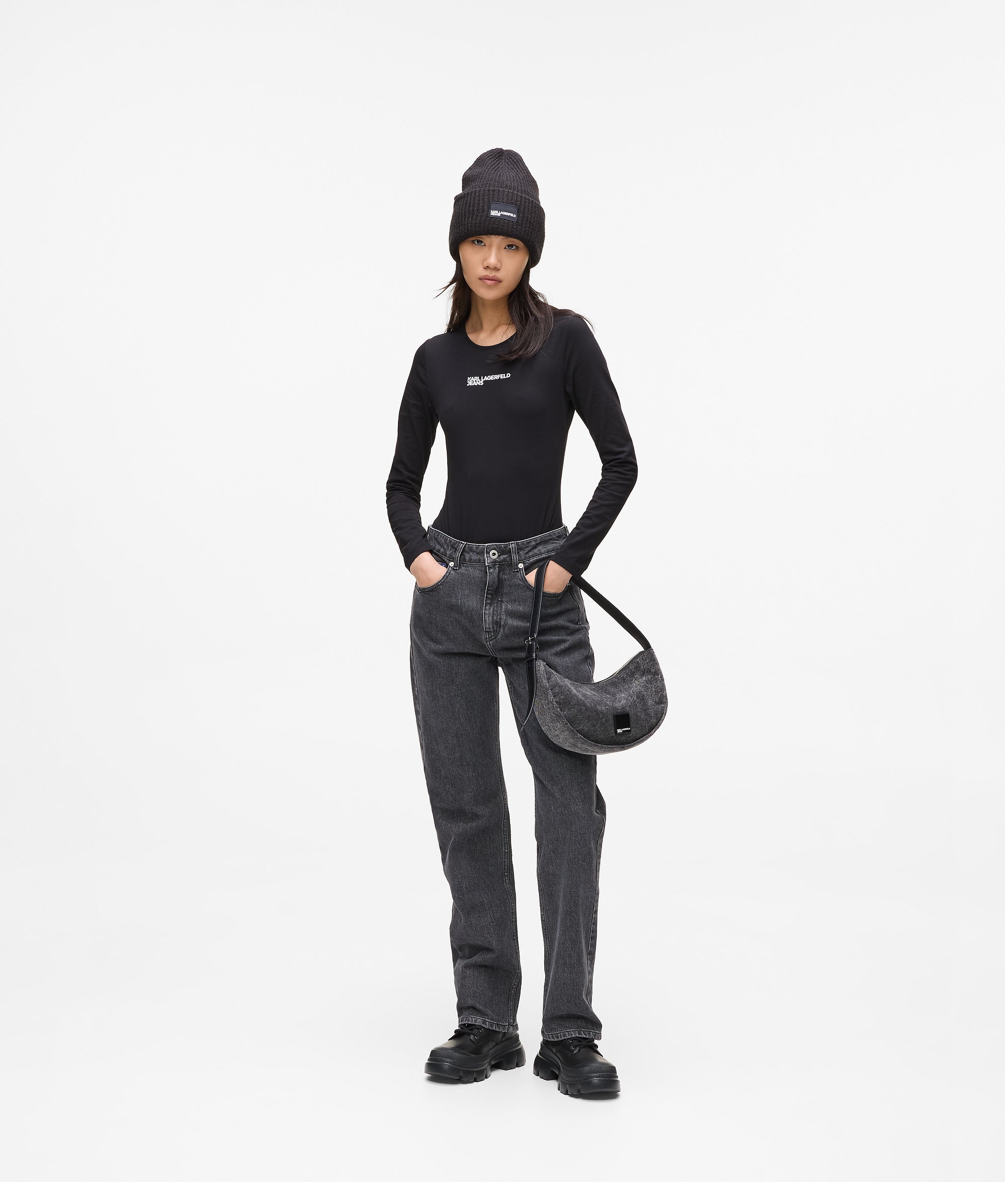 Bodysuit met lange mouwen