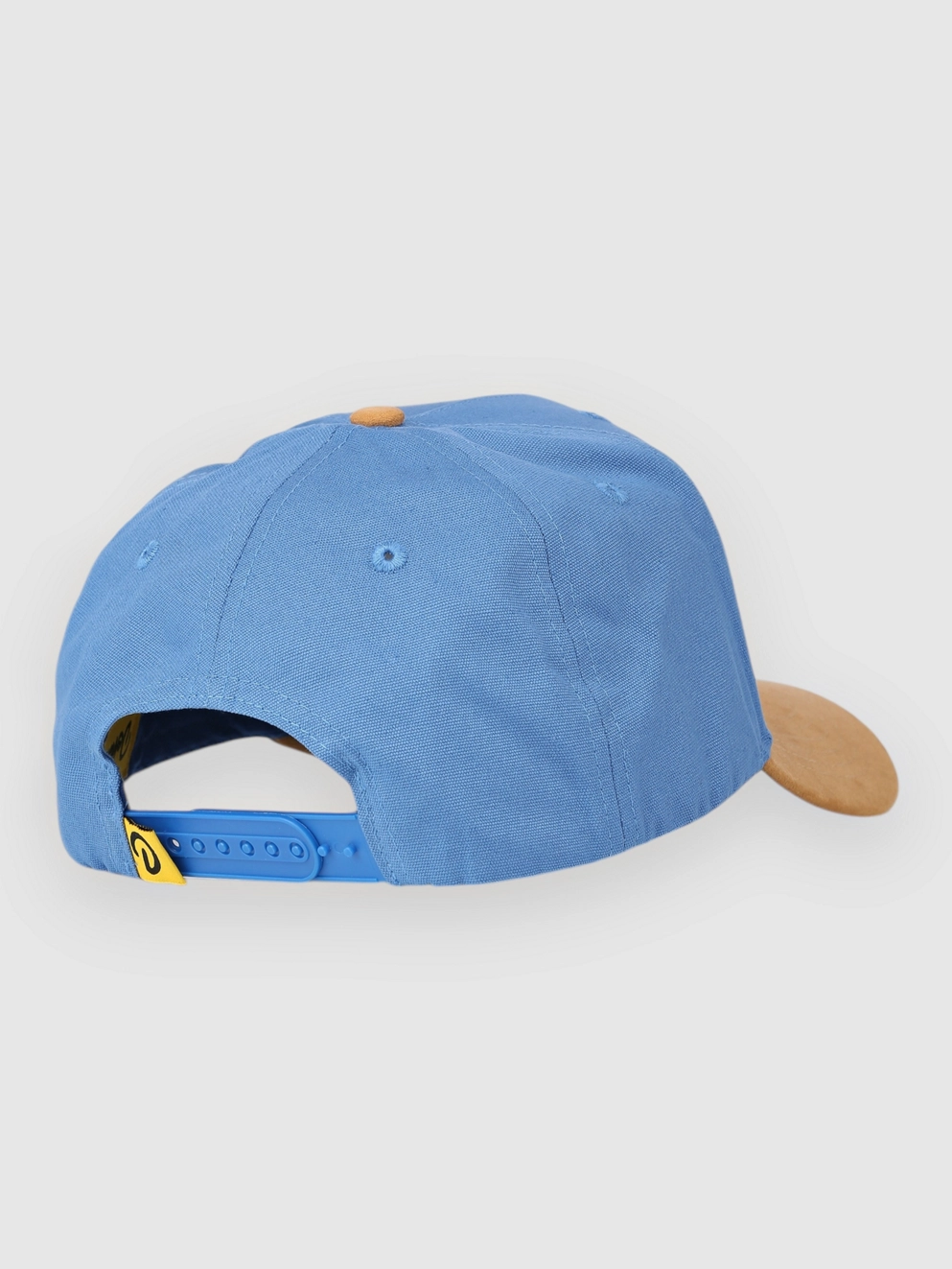 Donut Outline Snapback Cap blue