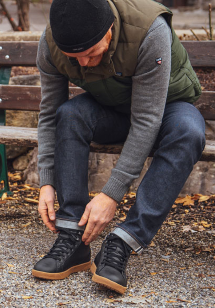 Saola Winterschuhe Bergen Warm M Black Tobacco