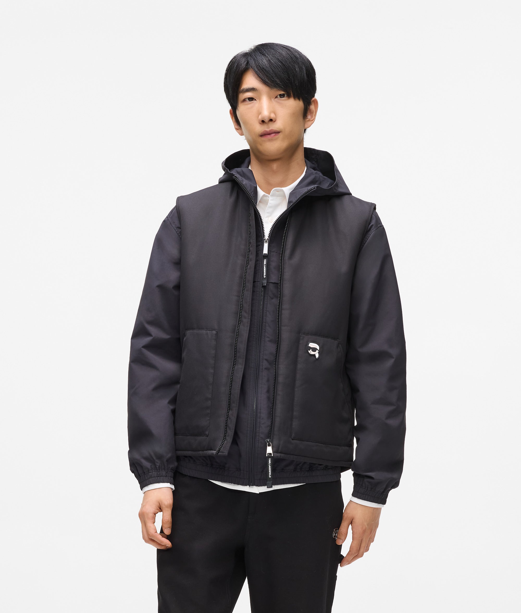 Ikon gevoerde gilet