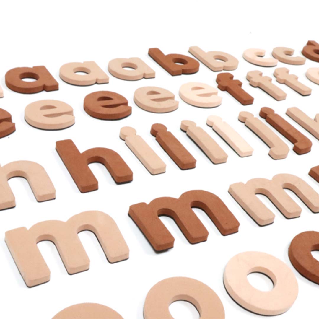 Vanpauline magneten foam letters en figuren - 95st