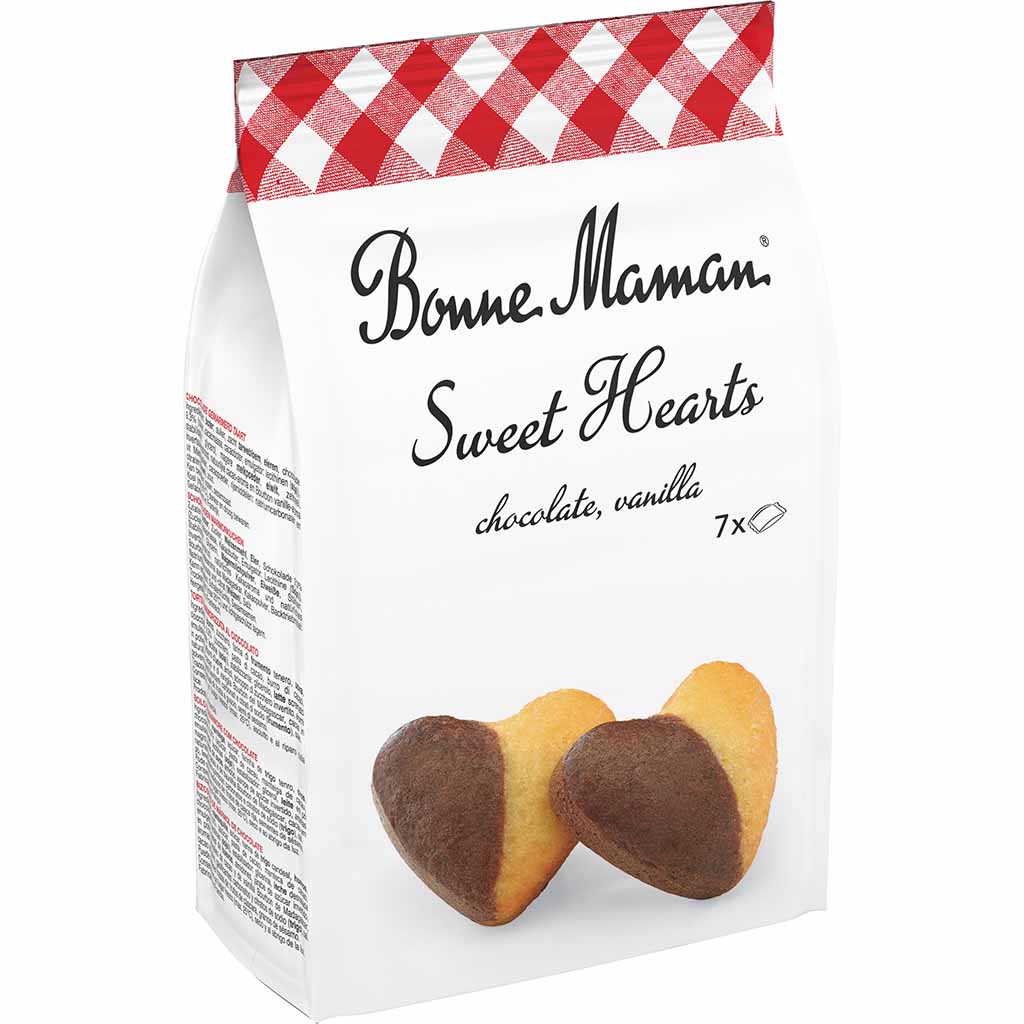 Bonne Maman Sweet Hearts chocolate vanille 175g MHD:23.2.25