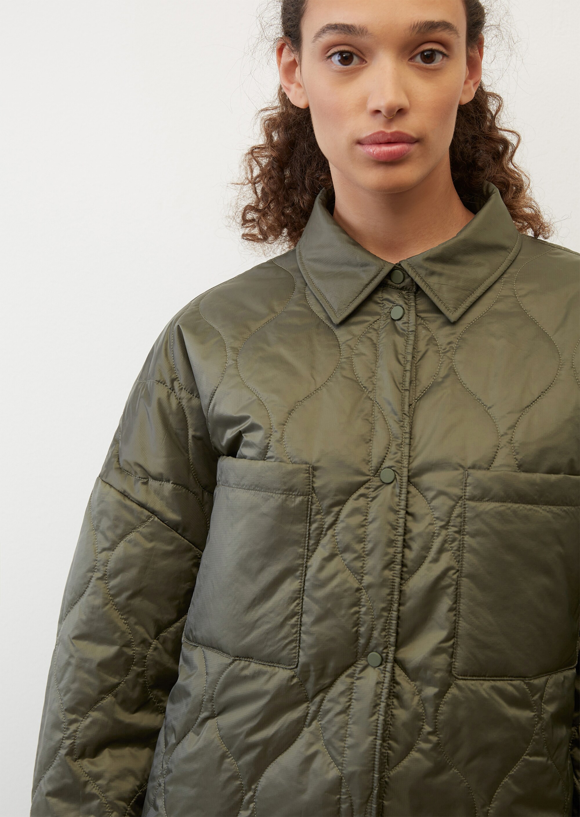 Padded Overshirt relaxed mit Thermore® Ecodown®-Füllung