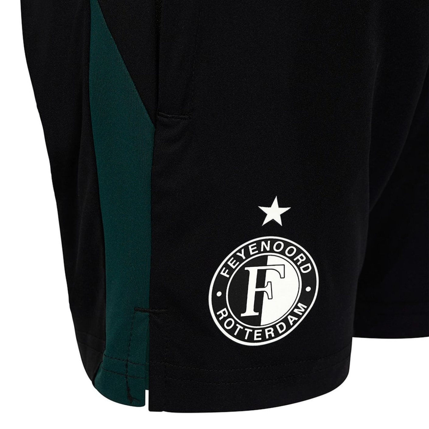 Castore Feyenoord Trainingsset 2024-2025 Dames Donkergroen Zwart Wit