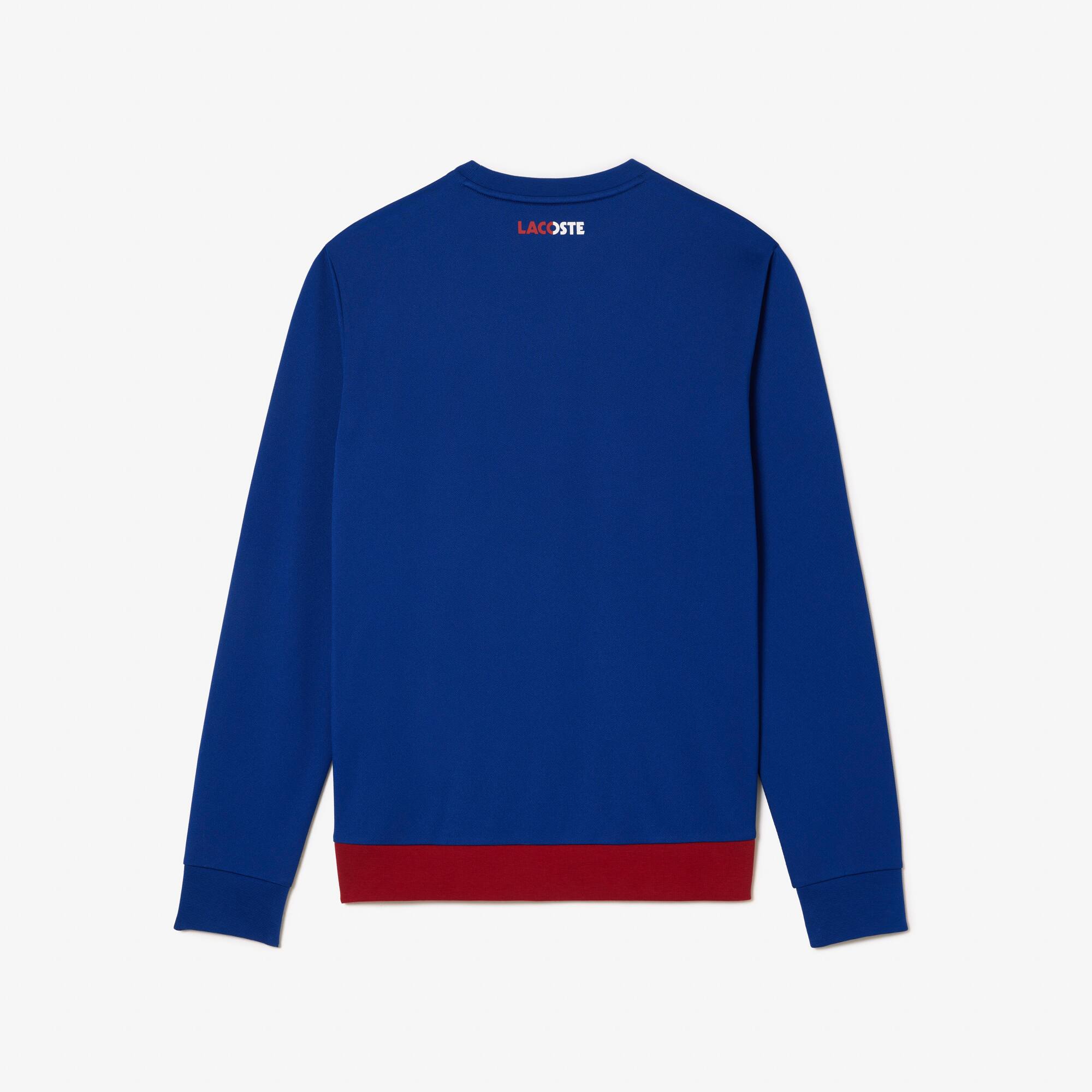 Resistentes Tennis Sweatshirt Sweatshirts - Blau - Lacoste - Herren