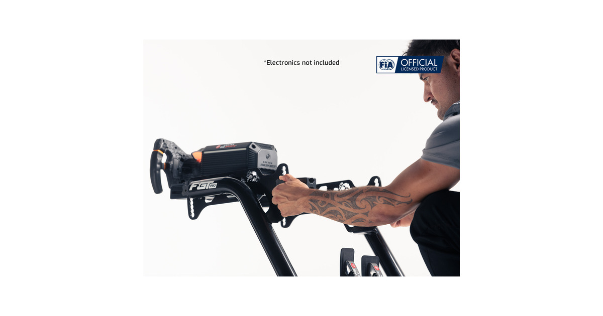 Next Level RacingF-GT Pro Formula and GT racing simulator  (Zwart)
