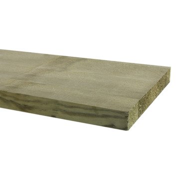 Tuinplank grenenhout ruw ca. 2,2 x 20 cm, lengte ca. 240 cm