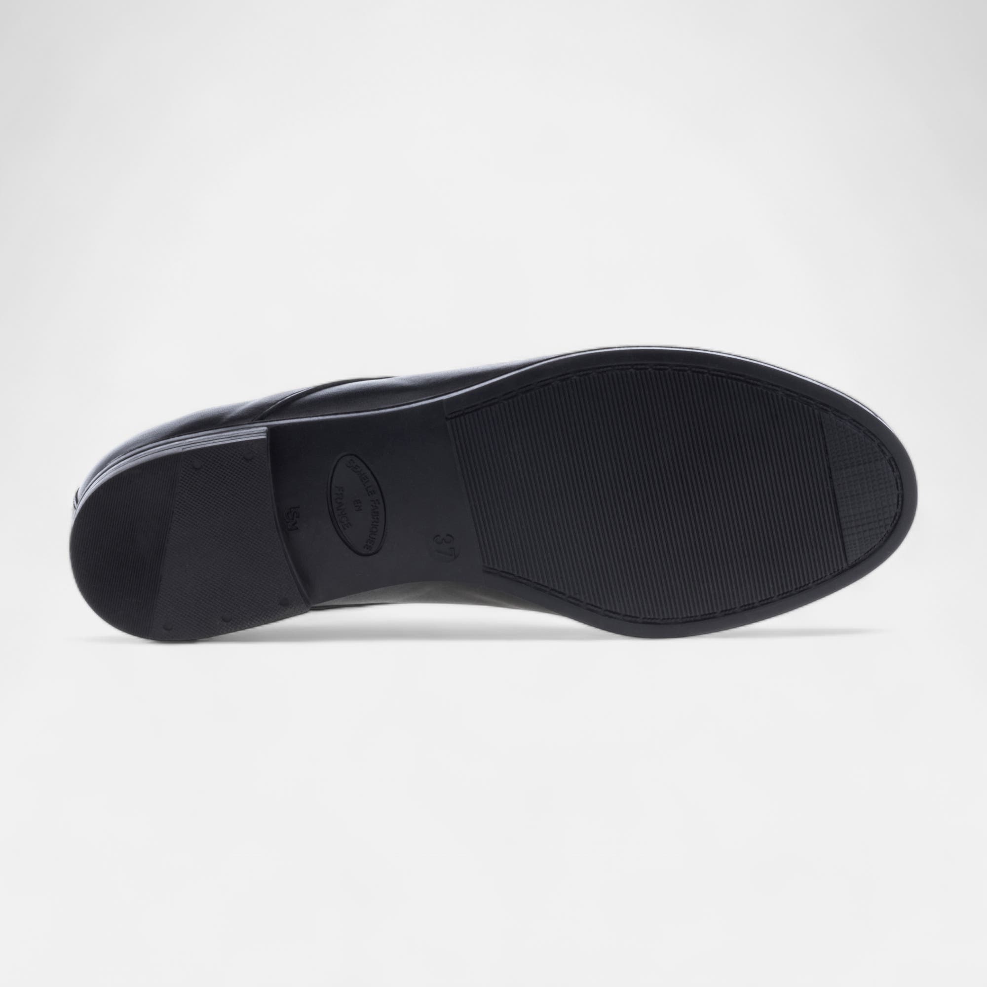 Derbies Femme en cuir noir