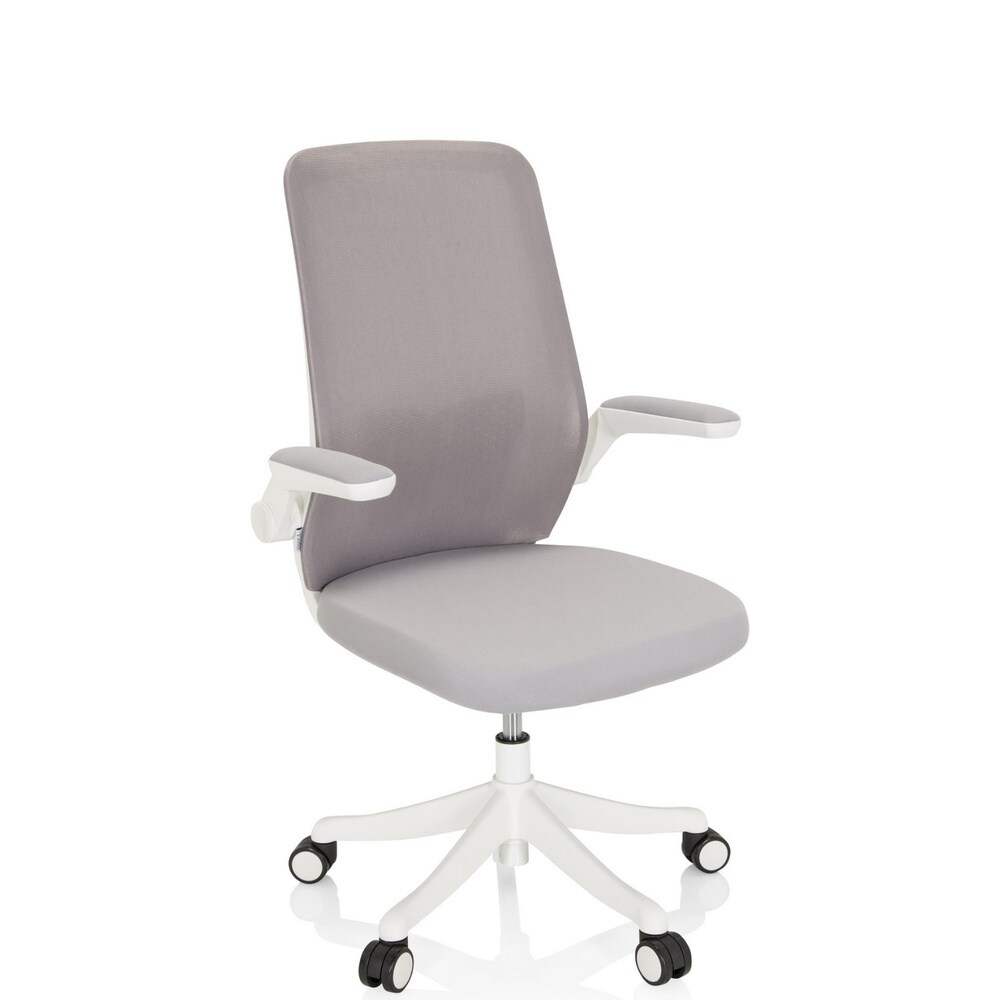 Home Office Bürostuhl MIKO W Stoff/Netzstoff mit Armlehnen hjh OFFICE