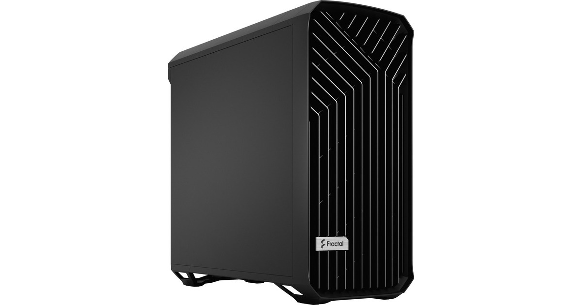 Fractal DesignTorrent Black Solid midi tower behuizing  (Zwart | 2x USB-A | 1x USB-C)