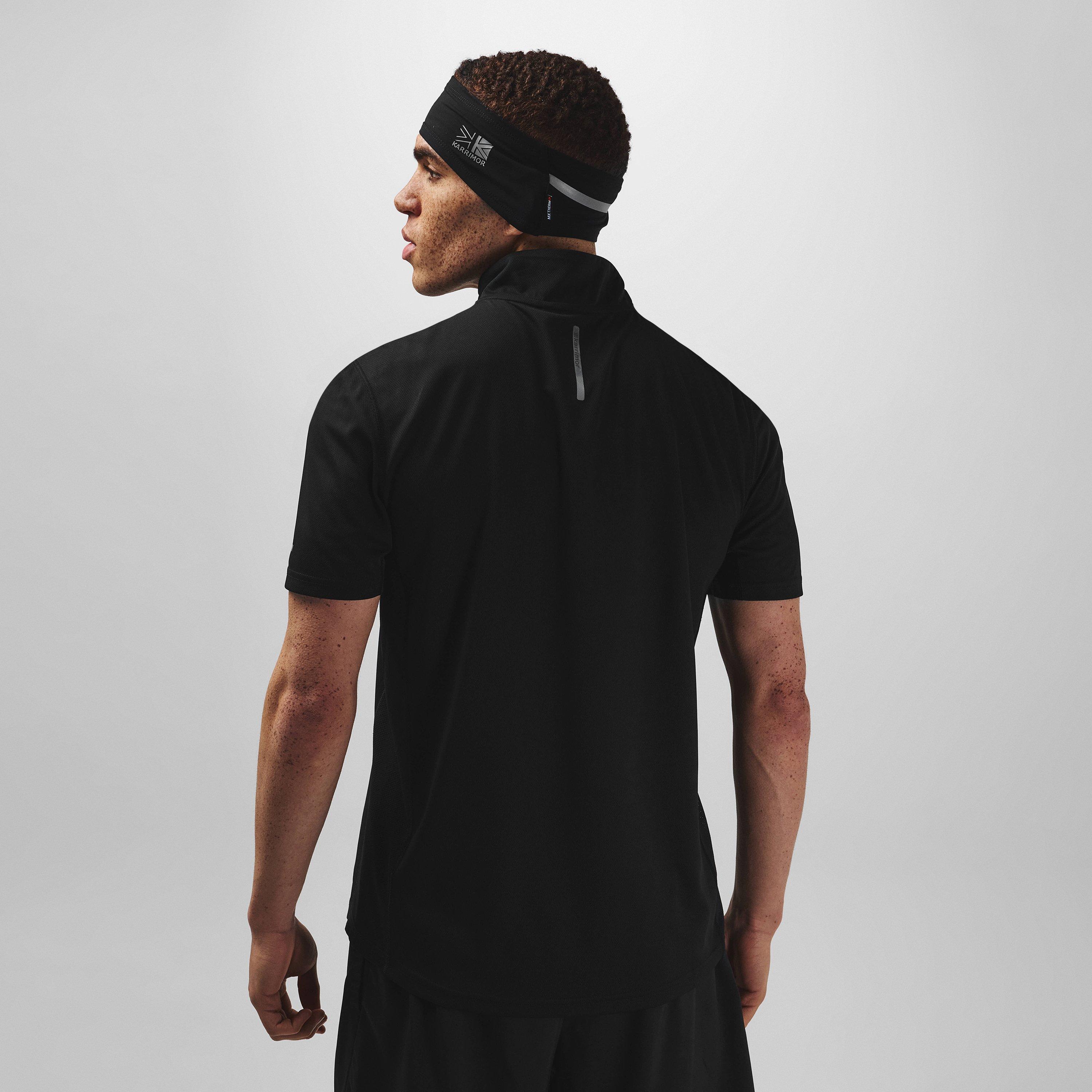 Karrimor Short Sleeve Zip Top Mens
