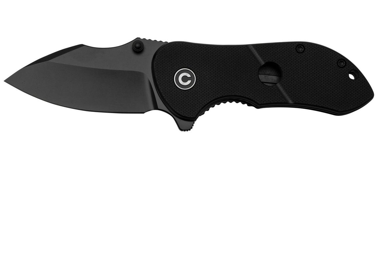 Civivi Gordo C22018C-1 Black G10, D2 Blackwashed zakmes, Peter Carey design
