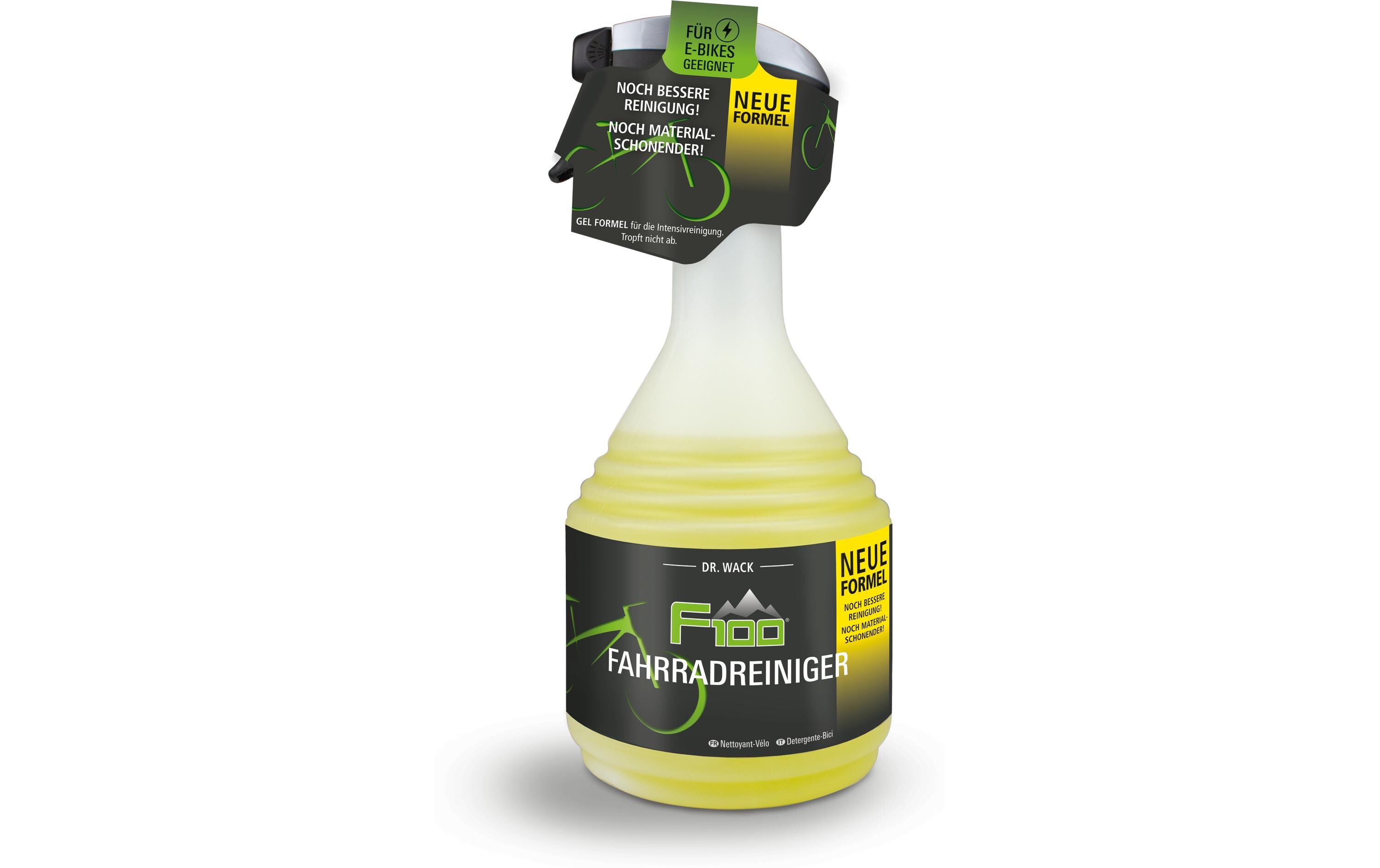 Reinigungsmittel F100 Fahrradreiniger 750 mlPower-Gel für die Intensiv-Reinigung