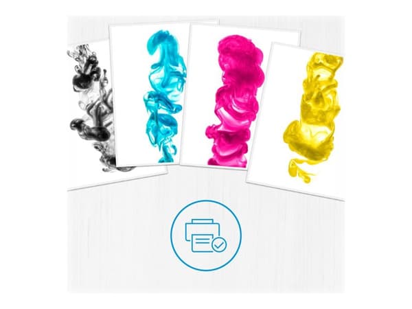 HP 308 - 2-pack - svart, gul, cyan, magenta - original - boks - blekkpatron - for P/N: 714L9B#686