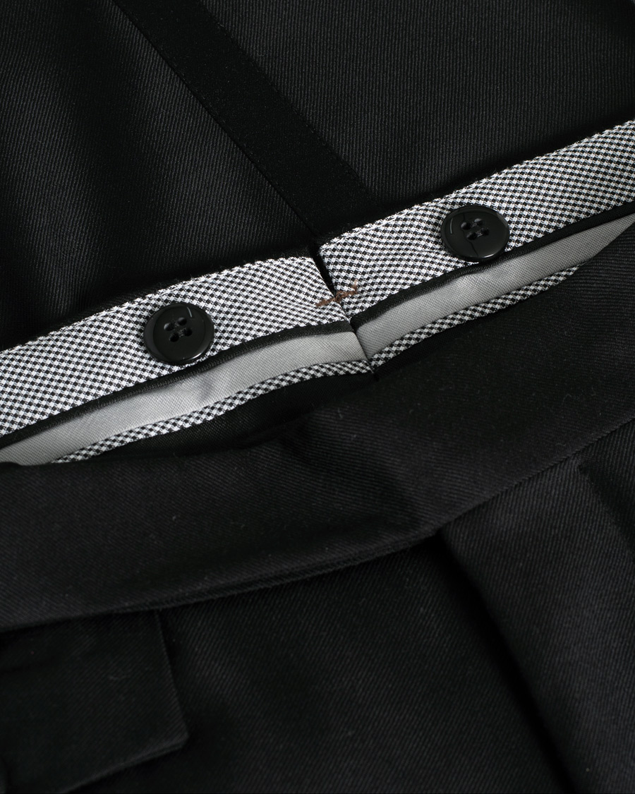 Morris Heritage Jason Tuxedo Trousers Black