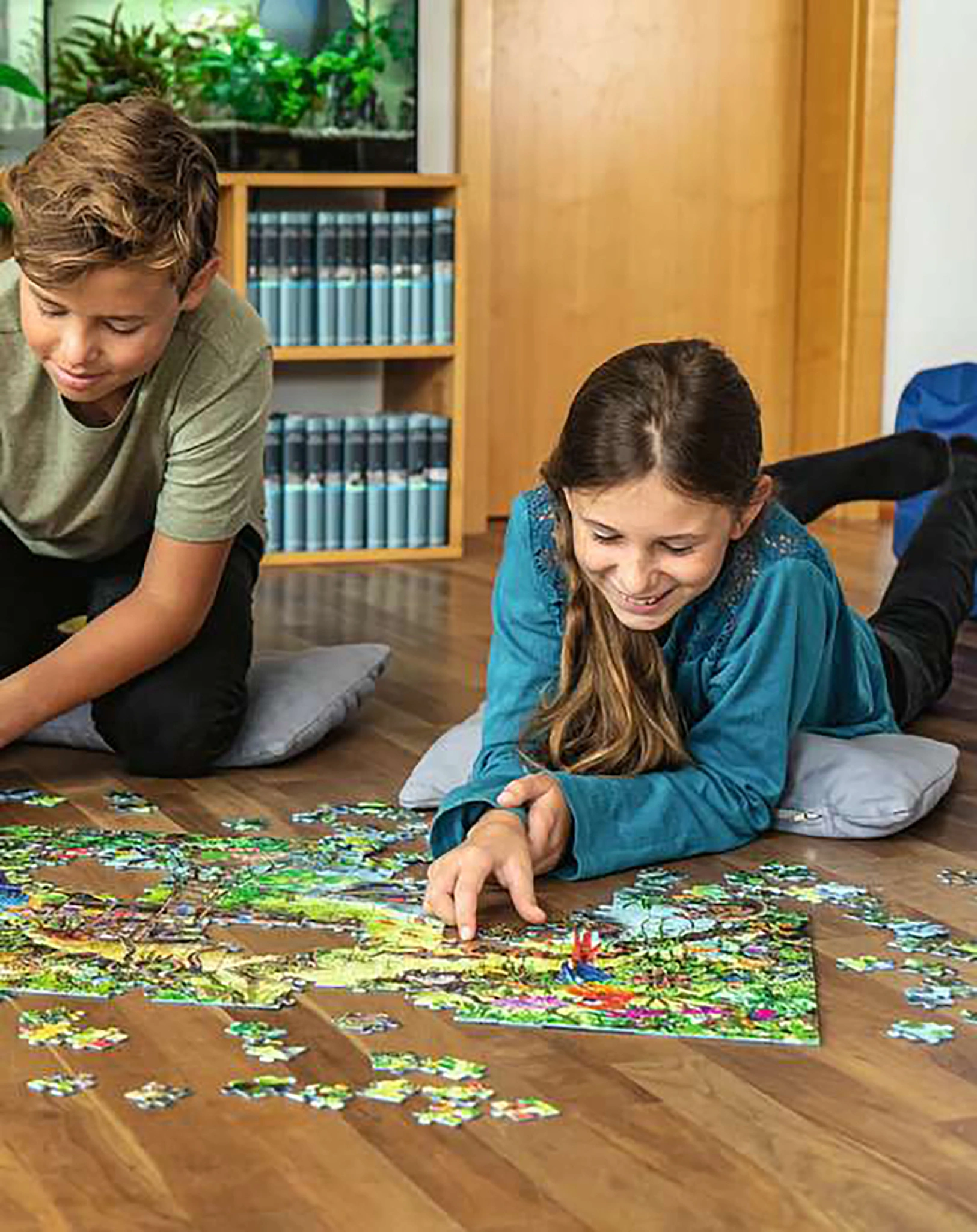 Rätsel-Puzzle EKids – DSCHUNGELSAFARI 368-teilig