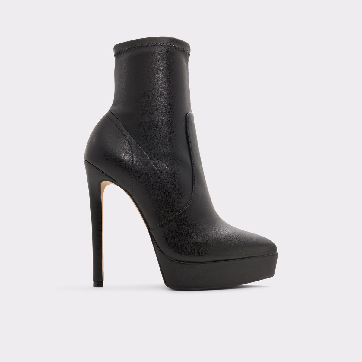 Patrickus Black Synthetic Women Dress boots