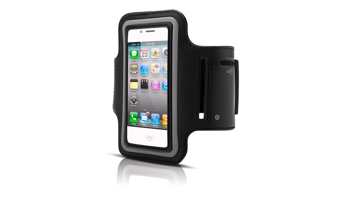 Mobilholder til arm iphone 4 størrelse