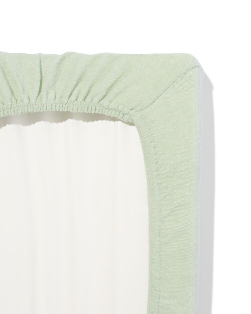 housse coussin à langer coton 50x70 vert