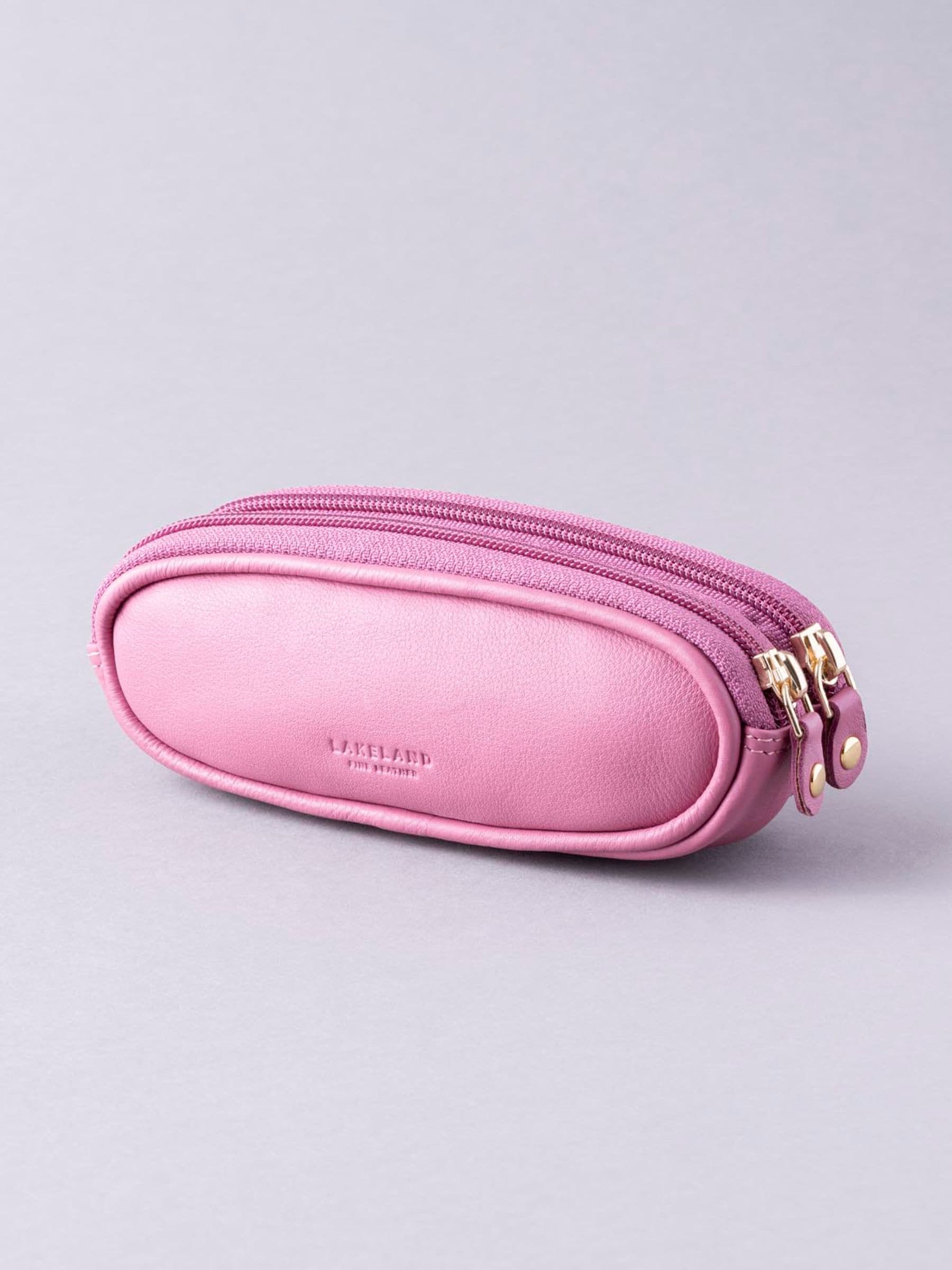 Lichtpaars - Lakeland Leather dubbele brillenkoker