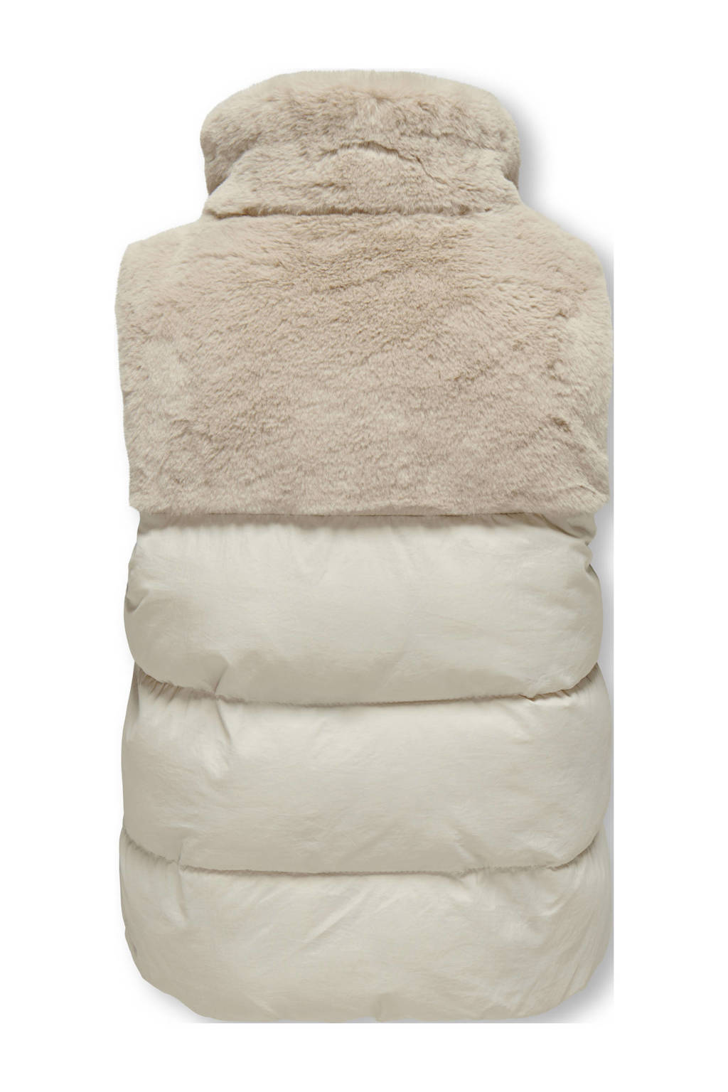 ONLY imitatiebont bodywarmer KOGWANJA ecru