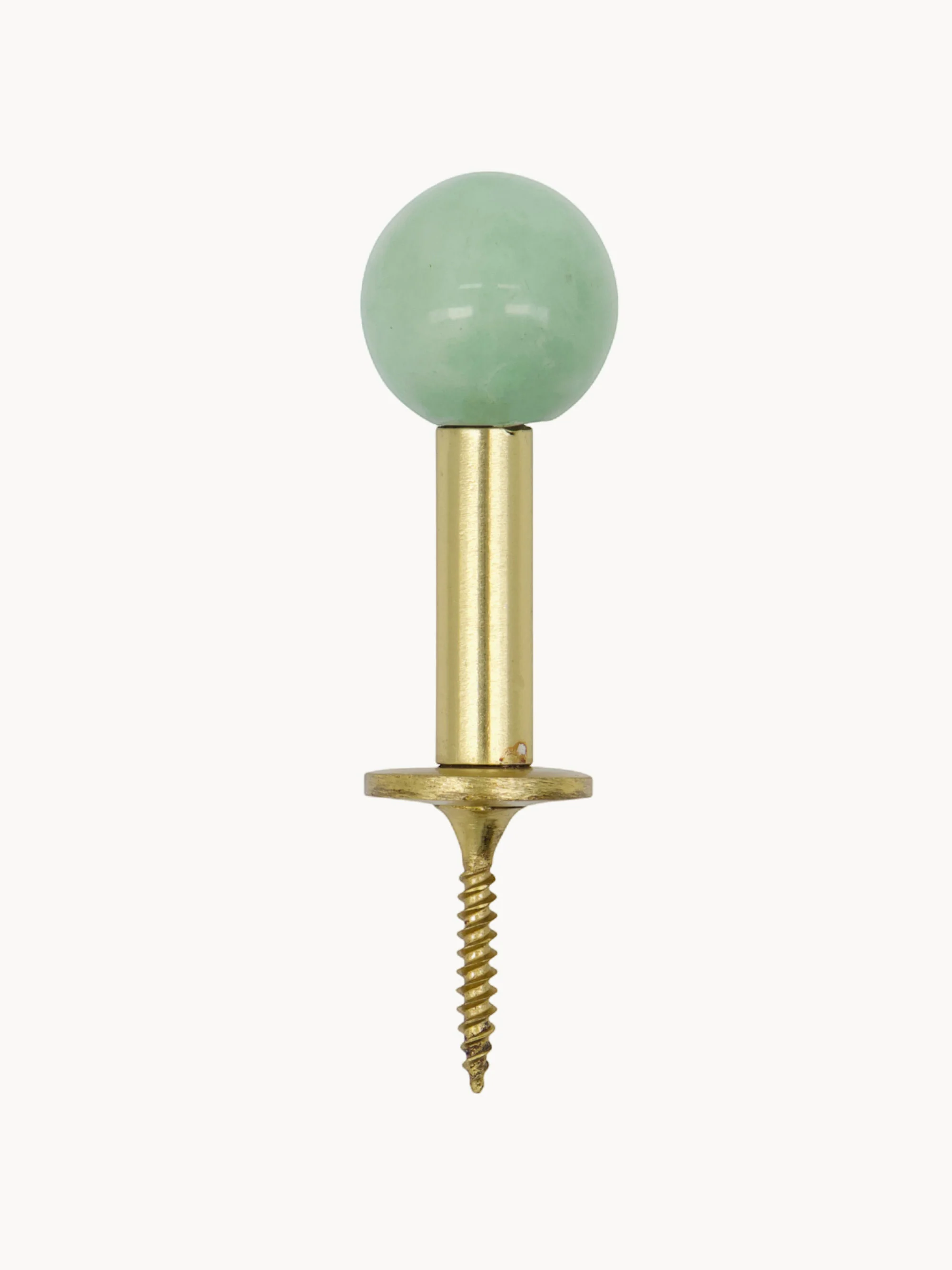 Handgemaakte metalen wandhaken Ball, 2-delig