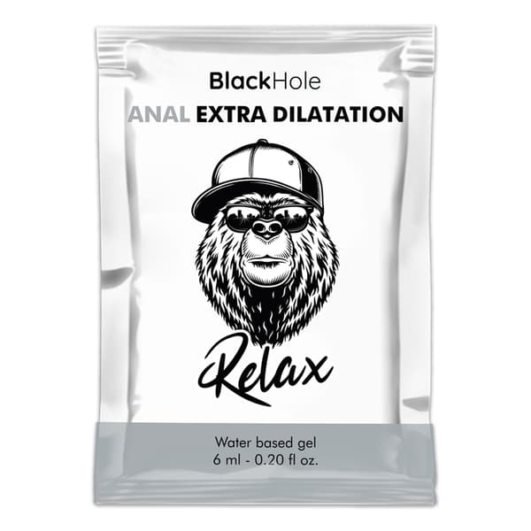 Black Hole - vannbasert gel ekstra dilatasjon 6 ml enkeltdose
