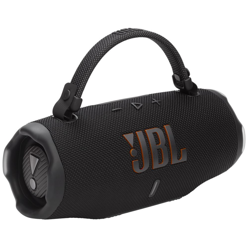 Charge 6 Wireless Stereo Bluetooth 5.4 Lautsprecher mit integrierter Powerbank Wasserdicht IP68 (JBLCHARGE6BLK) - Schwarz