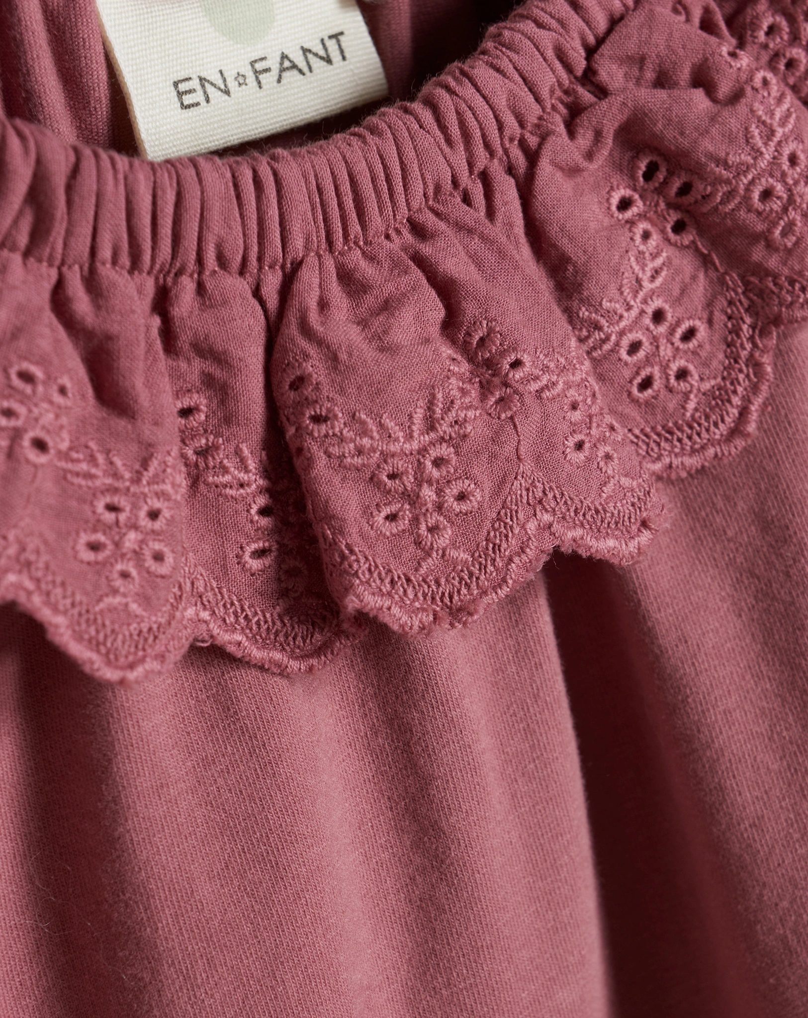 Bluse COLLAR in mesa rose