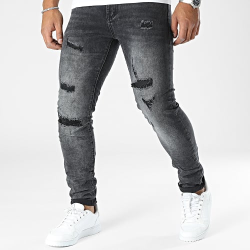 Jean Slim Gris