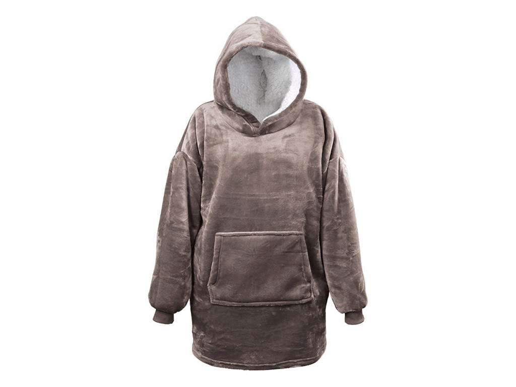Unique Living oversized hoodie - Taupe