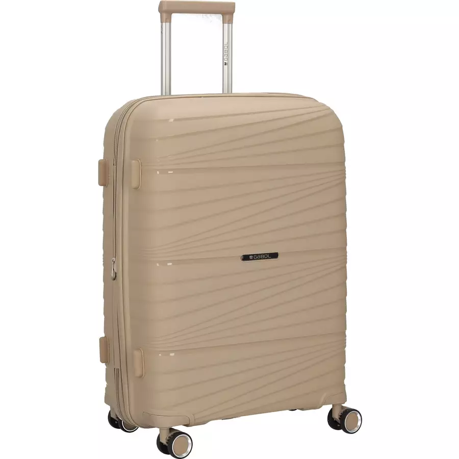Gabol Kiba - 4-Rollen-Trolley 66 cm M beige