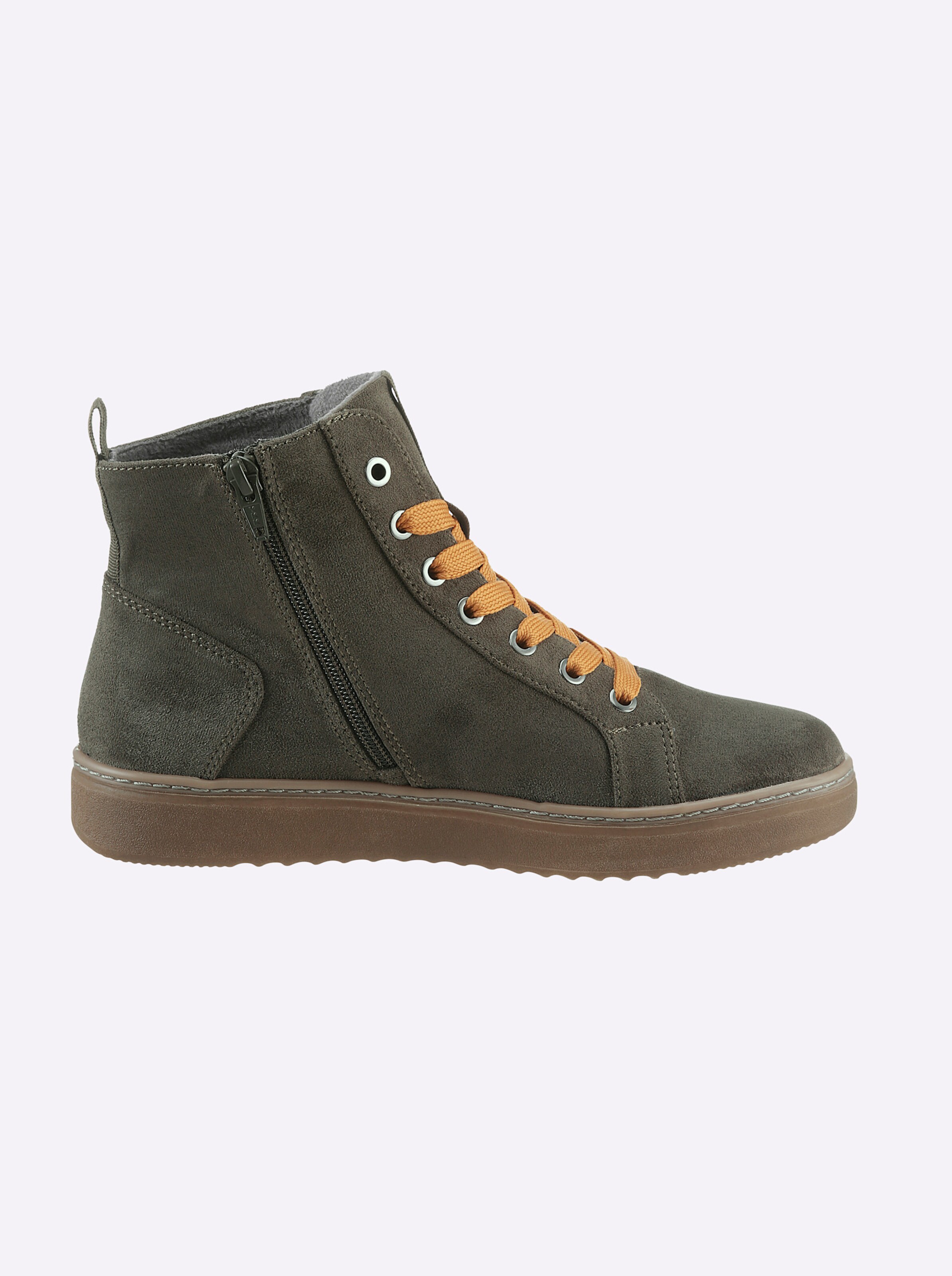 Jana Stiefelette in khaki