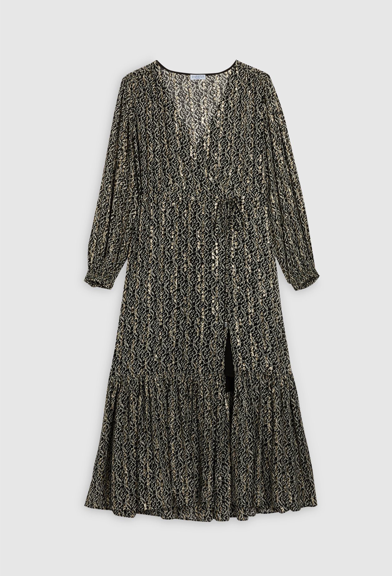 Robe midi imprimee
