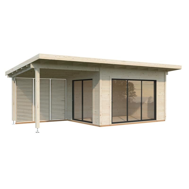 HAGESTUE PALMAKO GRACE SLIDE+ UBEHANDLET 11,2+8,2M²