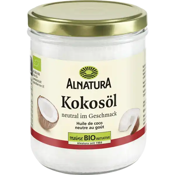 Bio Kokosöl neutral im Geschmack