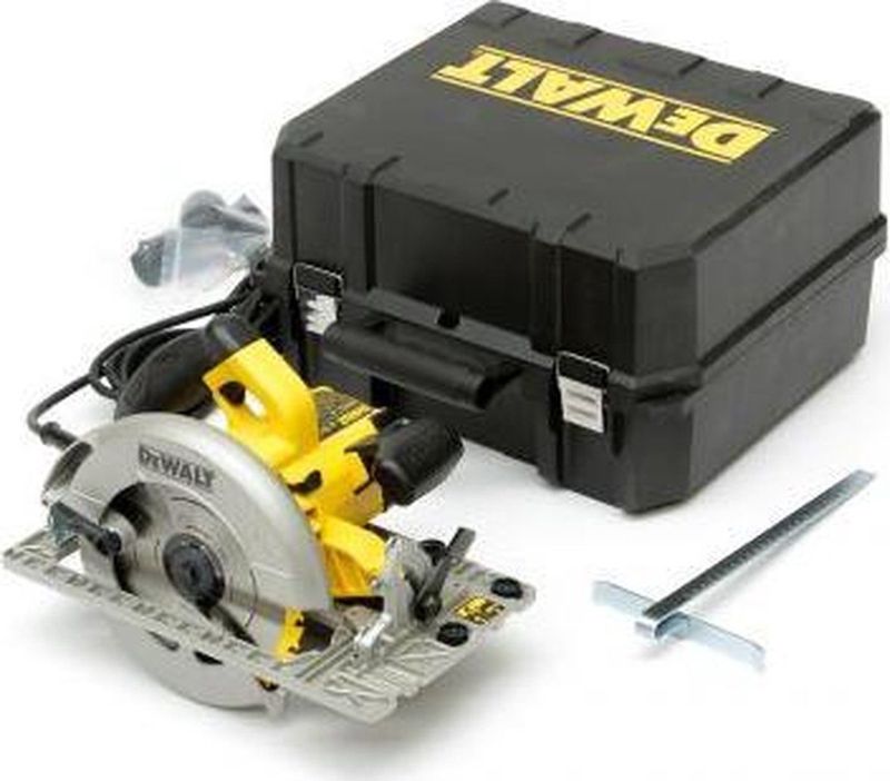 DeWALT Cirkelzaagmachine 1.600W 190mm - Inclusief Koffer en Geleiderail