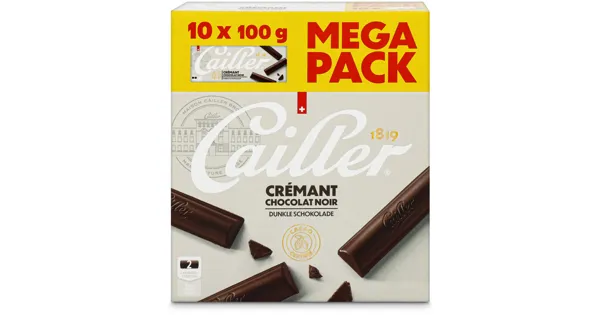Cailler Tafelschokolade Crémant 10x100g