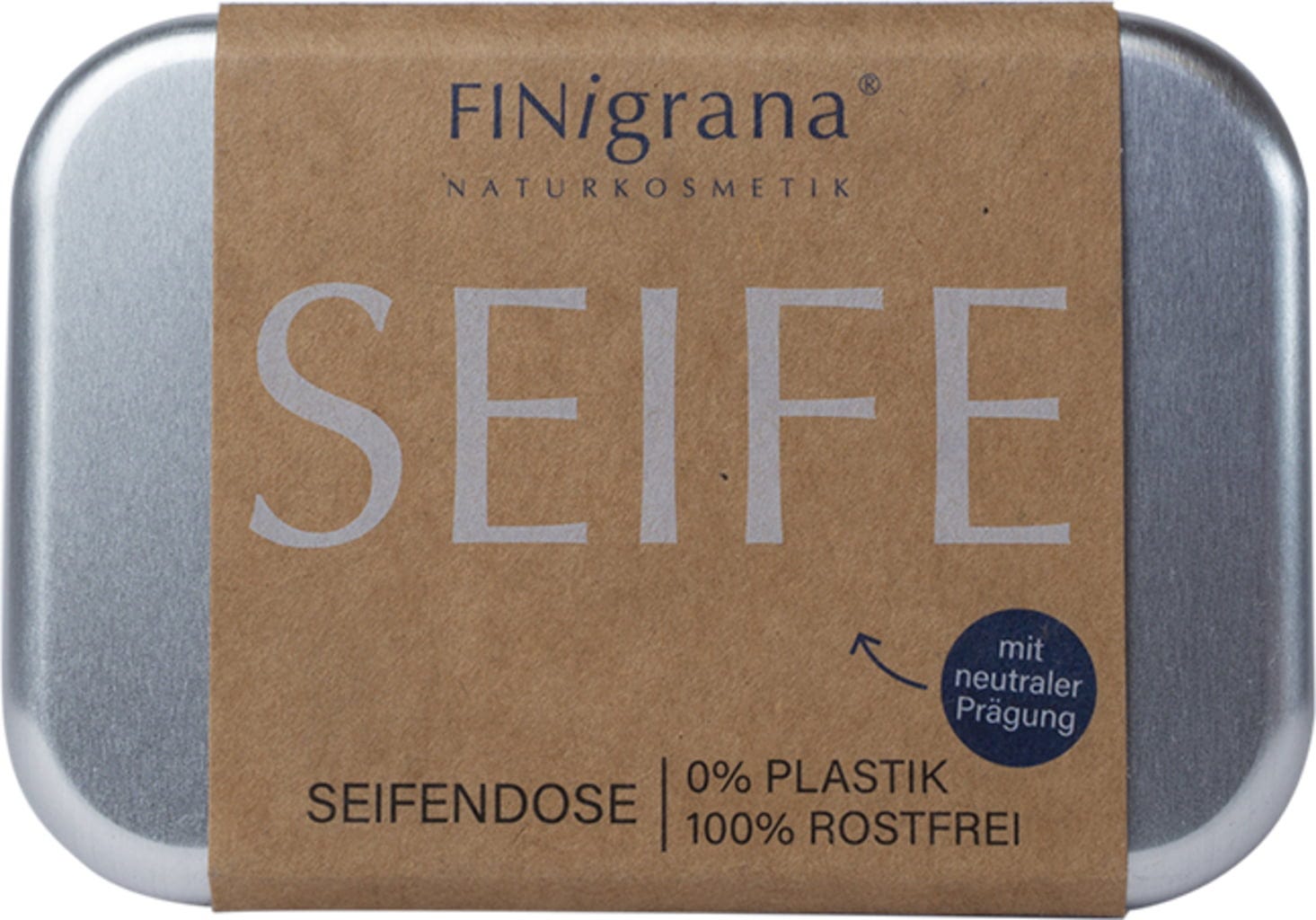 FINigrana®  Seifendose Aluminium